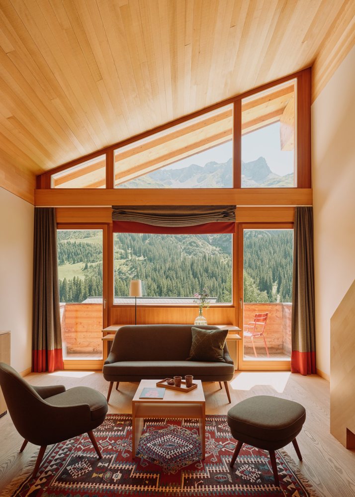 Room with mountain view at Rote Wand Gourmet Hotel